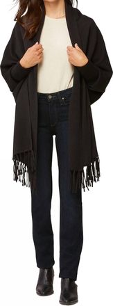 Soia & Kyo Miku-S Scarf-Cardigan In Black