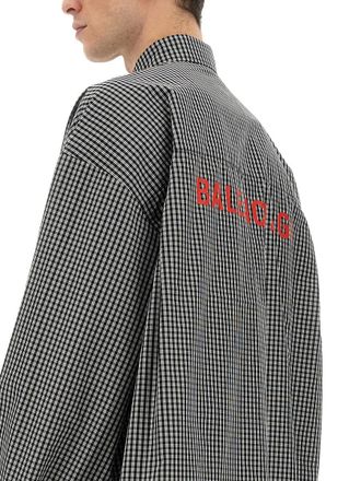 Balenciaga Oversize Fit Shirt - Black