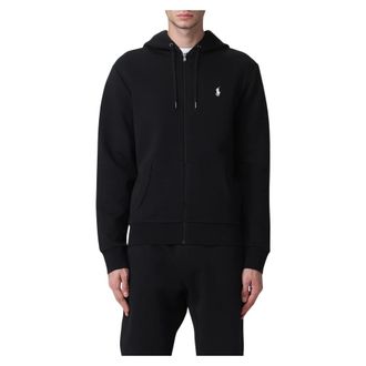 Polo Ralph Lauren Zip-throughs, male, Black, M, Zip-through Sweatshirt