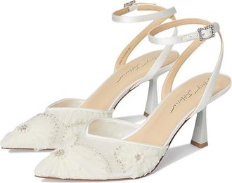Blue by Betsey Johnson Delia Womens Shoes Ivory : 6.5 M, Textile