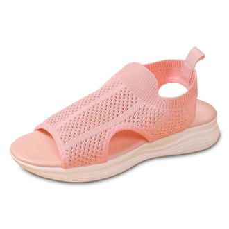 Generic Shoes For Women Uk Water Shoes Sliders S Als Womens Uk Open Toe Design, Knitted Mesh Fabric, Casual Simple, Suitable For Daily Commuting Weekend Light