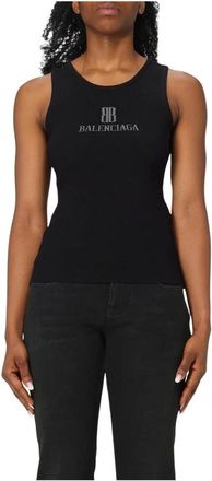 Balenciaga Mujer, Camisetas, Negro, Talla: M