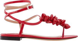 Mach & Mach Puffy Heart Thong Sandals