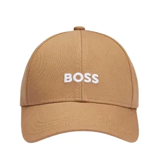 HUGO BOSS Geborduurd logo katoenen baseballpet (Beige)