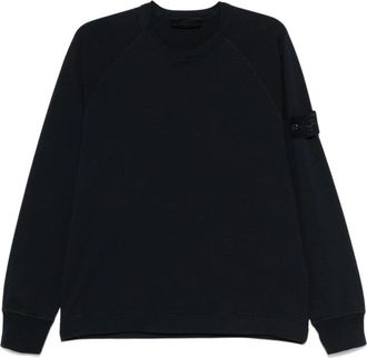Stone Island Ghost Sweatshirt - Heren - Sweatshirts - Blauw - M - Katoen - Hoodies & sweatvesten