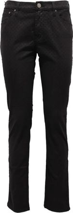 Jacob Cohen Slim Fit Broeken - Dames - Slim Fit Broeken - Zwart - W30 - Katoen - Broeken