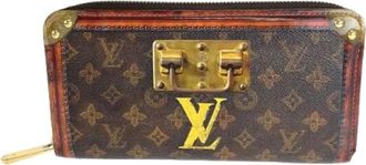 Louis Vuitton Pre-owned Wallets, female, Brown, Size: ONE SIZE Pre-owned Canvas Wallet