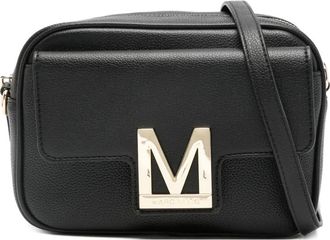 Marc Ellis logo-plaque cross body bag - Black