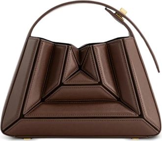 Mlouye Borsa tote Sera Mia - Marrone