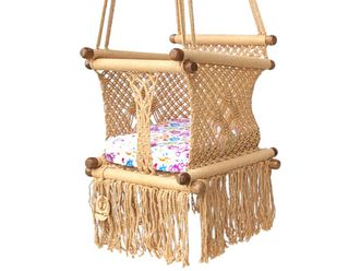 Hamac del sol Hamaca beb&eacute; macram&eacute; topo