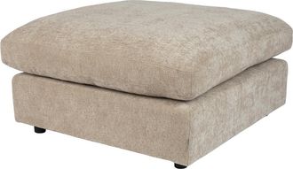 Zuiver Design Sitzpouf Sense 92 x 92 cm, Nature Soft