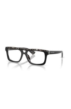 Dolce & Gabbana 54mm Rectangle optical glasses in Black at Nordstrom