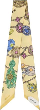 Versace Accessoires, Dames, Veelkleurig, ONE Size, Smal Bandeau