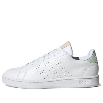 adidas (WMNS) adidas Advantage White Green HR0321