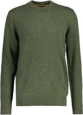 Barbour Essential Tisbury Crew - - Knitwear - Uomo - Verde - 2XL