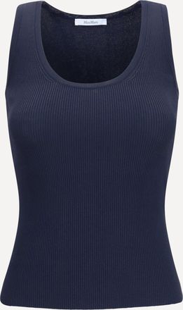 Max Mara Ribbed jersey Tank Top Female S