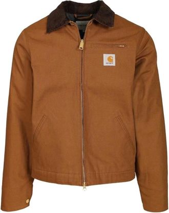 Carhartt Work in Progress Heren, Jassen, Bruin, Maat: S Katoen
