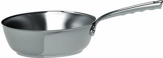 De Buyer De-buyer Milady Sauteuse Inox 24 Cm Durable