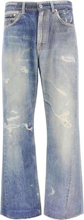 Our Legacy Light Blue Denim Digital Print Jeans