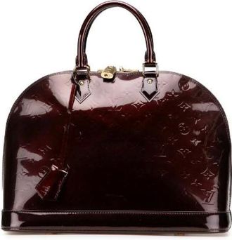 Louis Vuitton Pre-owned Handbags, female, Purple, Size: ONE SIZE Pre-owned Canvas handbags