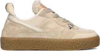 Shabbies Amsterdam Chewy Unna Dames Sneakers - Dames - Sneakers - Beige - 40 EU - Su&egrave;de - Schoenen