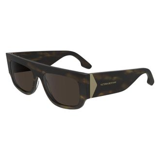 Victoria Beckham Brown Acetate Womens Sunglasses