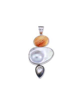 Samuel B. Silver Abalone Pendant