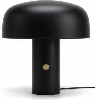 Brightech Anita Cream 12 Modern and Elegant LED Table Lamp with Brass Rotary Knob at Nordstrom