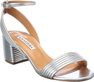 Aquazzura Sundance 45 Leather Sandal