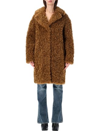 Stand Studio Camille Cocoon Textured Coat