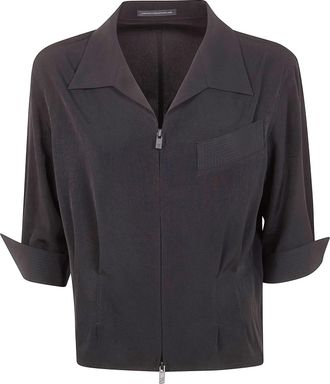 Yohji Yamamoto 3/4 Sleeve Blouse