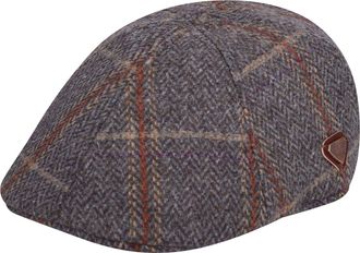 Generic Wool 6-Panel Barney Duckbill Cap Mens Tweed Flat Cap, Newsboy Cap, Adjustable Fashion Newsboy Beret Hat, Driving Cabbie Flat Hat, Cambridge Hunting Ha