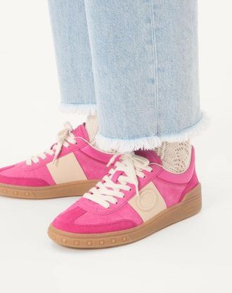 Valentino Garavani Sneaker Upvillage In Crosta Donna ROSA/AVORIO 35.5
