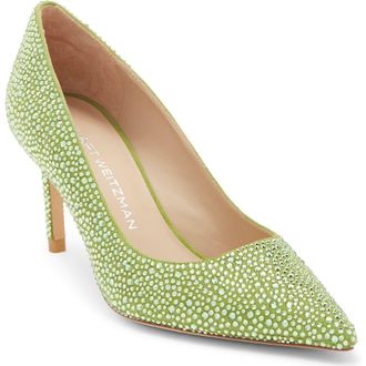 Stuart Weitzman Stuart Power Shine Pump in Peridot at Nordstrom Rack, Size 5