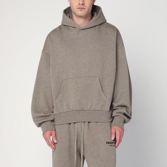 Fear of God Grey fleece cotton sweatshirt with logo