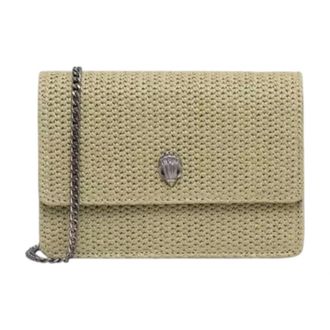 Kurt Geiger Extra Mini Shoreditch Tas - Dames - Accessoires - Groen - Maat: ONE Size