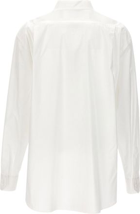 Moschino Stretch Cotton Poplin Shirt - white
