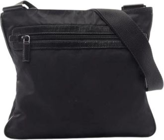 Prada Pre-owned Borsa a Spalla Vintage in Nylon - - Pre-owned - Donna - Nero - ONE SIZE