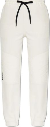 Moncler Broeken, Dames, Beige, XS, Polyester, Apres-Ski Broek