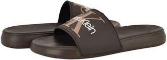 Calvin Klein Wythe Slide Sandal in Dark Brown at Nordstrom Rack, Size 10