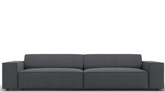 BLOOMINGLOFT 3-Sitzer Designsofa Jodie - Strukturstoff