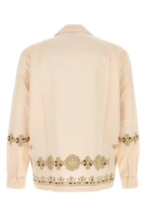 Baziszt Roses Shirt - Pink