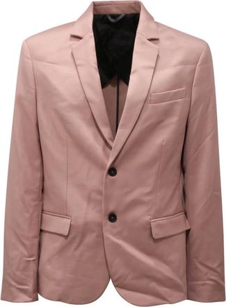 Imperial Jassen, Heren, Roze, S, Italiaanse Jas in Cipria Kleur