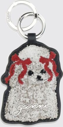 Ganni Key Chain GANNI Woman color Black