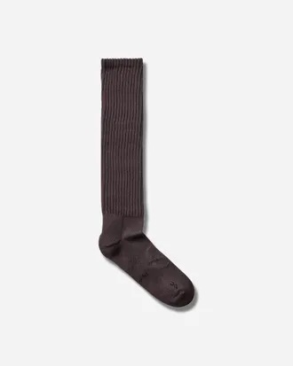 On FKA twigs Slouchy Socks Espresso