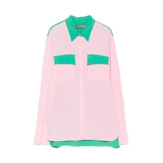 Simona Corsellini Dames, Blouses & Shirts, Veelkleurig, Maat: M