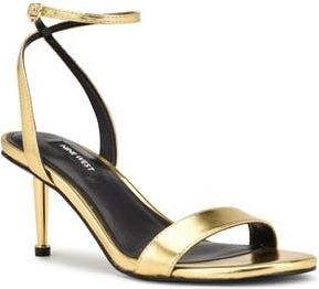 Nine West Anny Sandal in Gold at Nordstrom Rack, Size 8.5