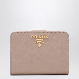 Prada Small powder-pink Saffiano wallet