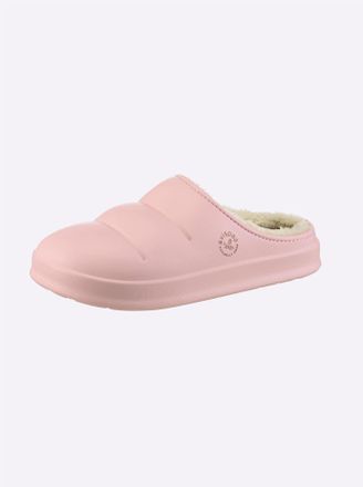 Heine Pantolette HEINE, Damen, Gr. 36, rosa (ros&eacute;), Schuhe Pantolette