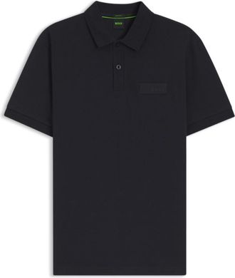 BOSS Paddy polo shirt with structured logo patch